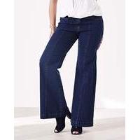 Simply Be Pixie Wide Leg Jeans Long