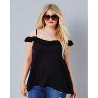 Simply Be Crinkle Frill Cami