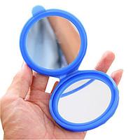 Silicone Case Small Makeup Mirror