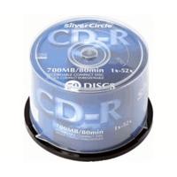 Silver Circle CD-R 700MB 80min 52x printable 50pk Spindle