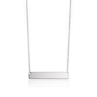 Silver Bar Necklace