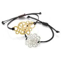 Silver Flower Bracelet