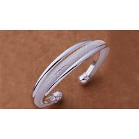 Silver-Plated Mesh Bracelet