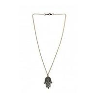 Silver Hamsa Necklace