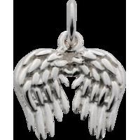 Silver Angel Wings Charm
