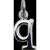 silver alphabet charms letter q