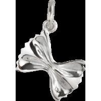 Silver Pasta Bow Charm