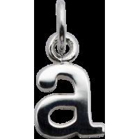 Silver Alphabet Charms - Letter a