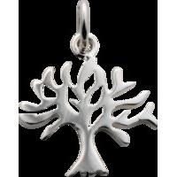 Silver Tree Charm