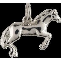 Silver Horse Charm