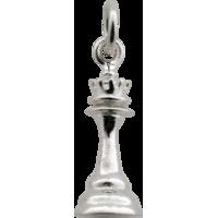 Silver Chess Piece Charm