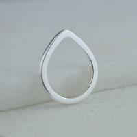 Silver Teardrop Ring