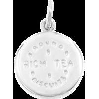 Silver Rich Tea Charm