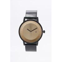 Simple Watch Co. Dixon Black and Gold Watch, BLACK