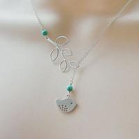 Silver Pendant Necklaces Alloy / Gem Daily / Casual Jewelry