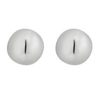 Silver 8mm ball stud earrings