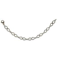 silver small horse shoe bracelet