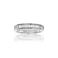 Sif Jakobs Silver Corte Baguette Ring