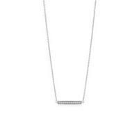 sif jakobs silver simeri bar necklace