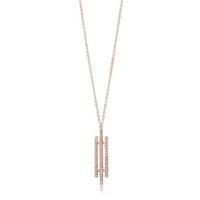 Sif Jakobs Rose Gold Rufina Tre Necklace