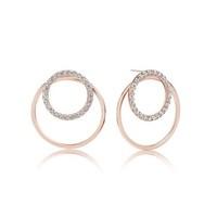 sif jakobs valenza uno rose gold earrings