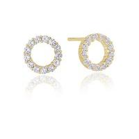 sif jakobs biella uno piccolo gold earrings