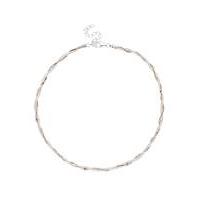Simply Silver two tone necklace