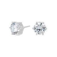 Simply Silver cubic zirconia earring