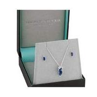 Simply Silver navette jewellery set