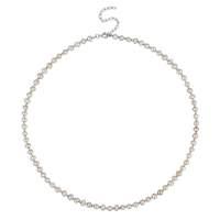Simply Silver freshwater pearl necklace