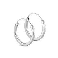 Simply Silver chunky sleeper earring