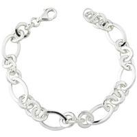 Silver Figaro Bracelet SBR49