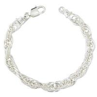 Silver Fancy Prince Of Wales Bracelet SBR43