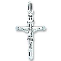 Silver Hollow Crucifix SCX0029-X