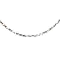 Silver 18 Inch Round Snake Chain 8.10.3674