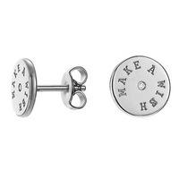 Silver Make A Wish Stud Earrings ESER92346A000