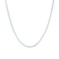 Silver 16inch Round Belcher Chain N458