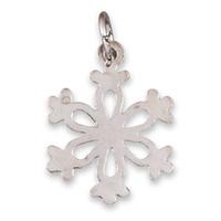 Silver Snowflake Charm 2236