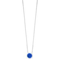 silver september blue cubic zirconia pendant wp1282 cz bs