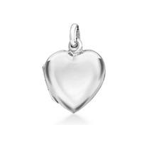 silver plain heart locket 8 65 1443