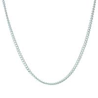 Silver 22inch Curb Chain N228