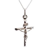 silver crucifix pendant 8 64 1683