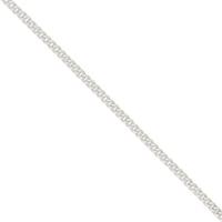 Silver 20 Inch Curb Neck Chain S18C20