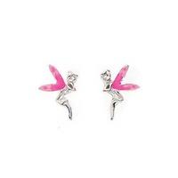 Silver Kids Fairy Stud Earrings A802P