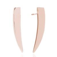 sif jakobs rose gold plated plated pila pianura graduated earrings sj  ...