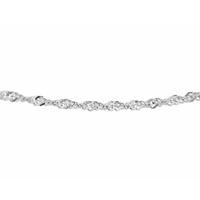 Silver 18in Twist Curb Chain 8.13.0654