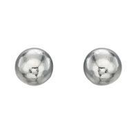 Silver Child\'s Tiny Ball Studs A021