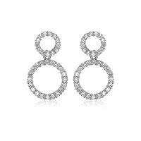 sif jakobs silver and cubic zirconia biella piccolo earrings