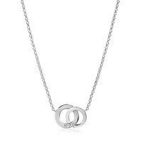 Sif Jakobs Mamma Silver and Cubic Zirconia Mum Necklace