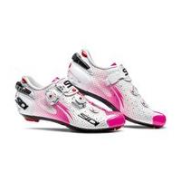 Sidi Women\'s Wire Carbon Air Vernice Cycling Shoes - White/Pink Fluo - EU 38.5/UK 4.5